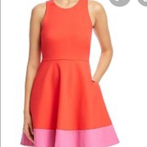 KATE SPADE color block Ponte Aline Dress